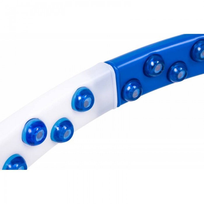 Хулахуп обруч для похудения с массажером 110 см 1,7 кг Hop-Sport 8002