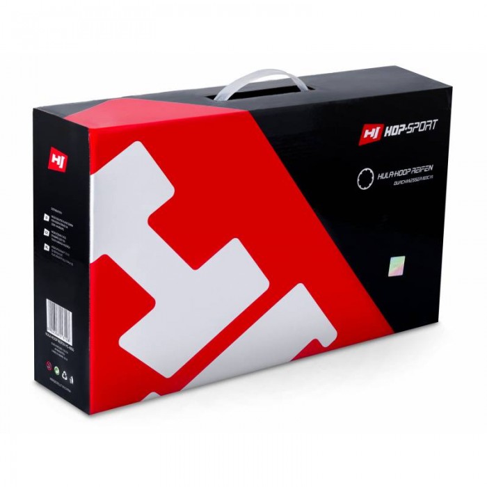 Хулахуп обруч для схуднення з масажером 110 см 1,4 кг Hop-Sport 8001