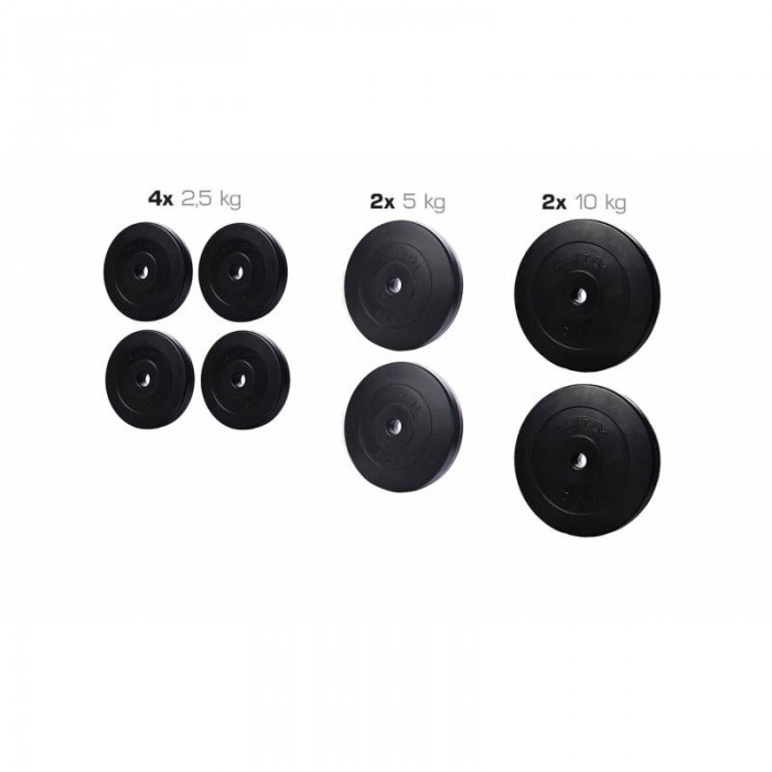 Набір TITAN з композитних дисків У - 40кг