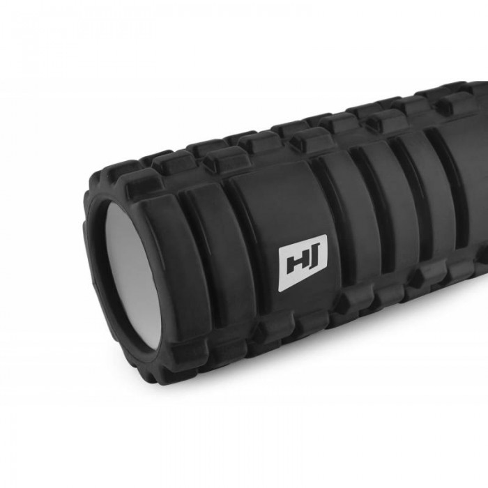 Массажный ролик (валик, роллер) EVA 33 см черный