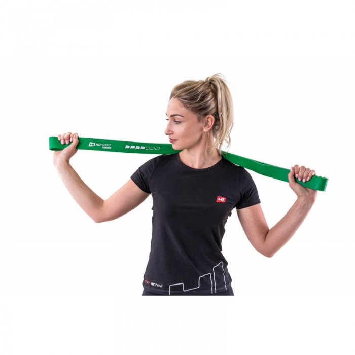 Резинка для підтягування на турніку 23-57 кг Hop-Sport HS-L044RR зелена