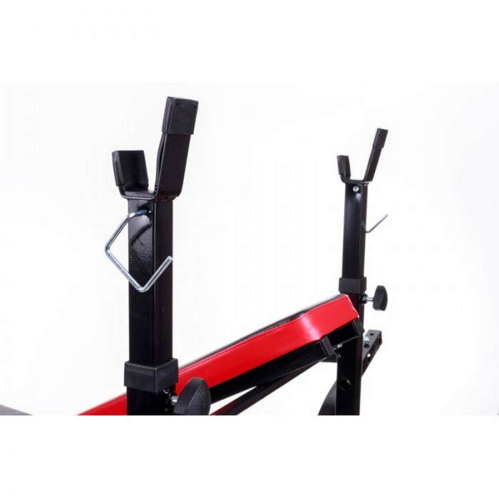 Силовой набор Hop-Sport Strong 85 кг со скамьей TX-020 + парта Скотта + тяга