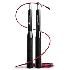 Скакалка Hop-Sport Crossfit з алюмінієвими ручками Hop-Sport HS-A020JR чорна