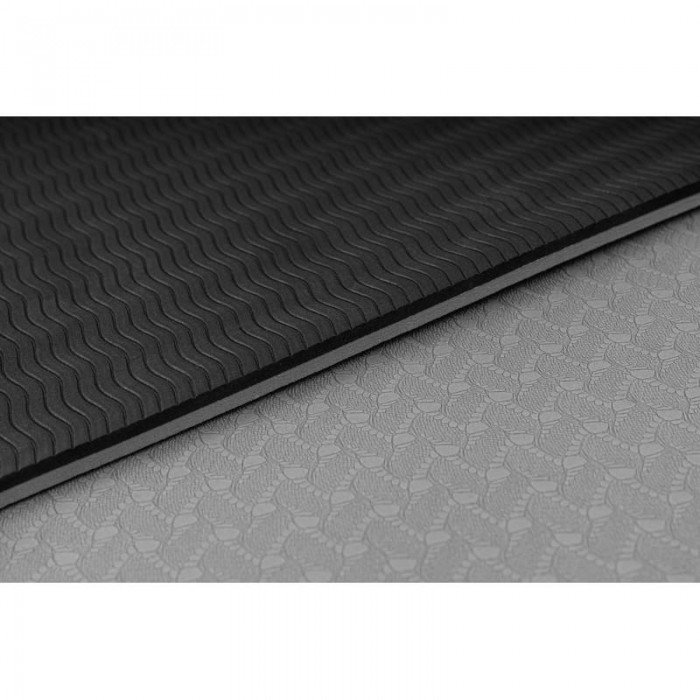 Килимок для фітнесу з отворами TPE 0,8 см Hop-Sport HS-T008GM сірий