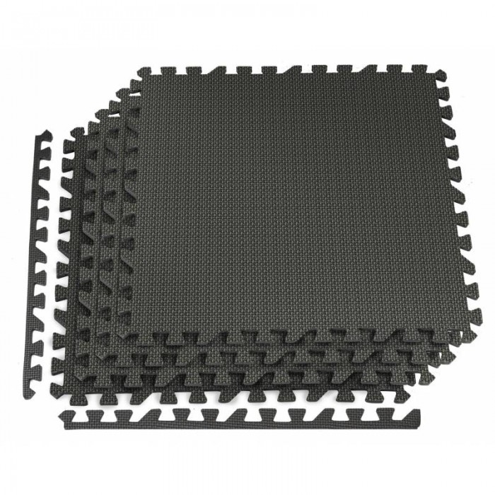 Напольное покрытие для спортзала мат-пазл EVA 1,2 см HS-A012PM - 4 части