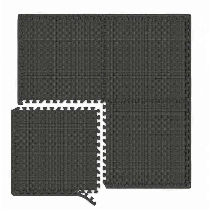 Напольное покрытие для спортзала мат-пазл EVA 1,2 см HS-A012PM - 4 части