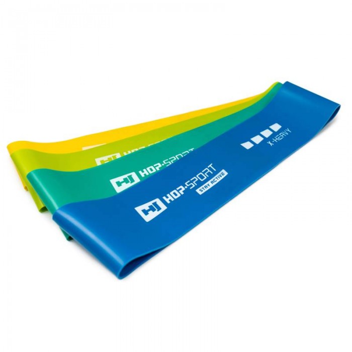 Набір резинок для фітнесу 2-7 кг Hop-Sport HS-L550RL 500x50мм