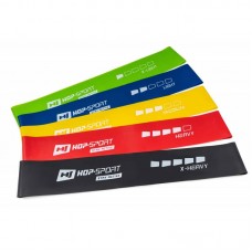Набір резинок для фітнесу 2,5-18 кг Hop-Sport HS-L650RL 600х50мм