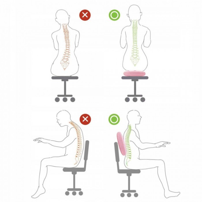 Балансировочная подушка масажна Springos PRO FA0089 Pink