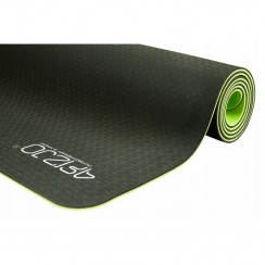 Коврик для йоги и фитнеса 4FIZJO TPE 6 мм 4FJ0032 Black/Green