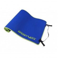 Коврик для фитнеса и йоги SportVida Neopren 6 мм SV-HK0038 Blue