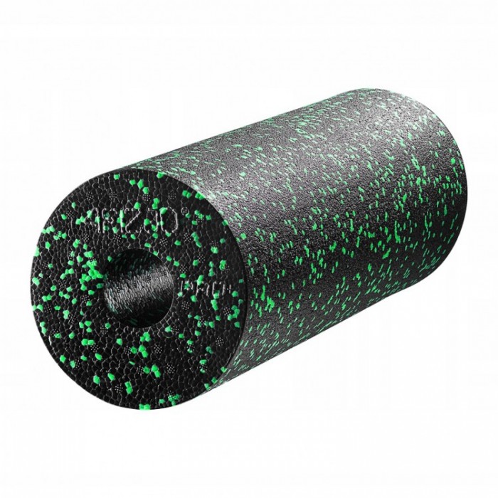 Масажний ролик 4FIZJO EPP PRO+ 45 x 14.5 см (валик, роллер) гладкий Black/Green (P-5907739310590)