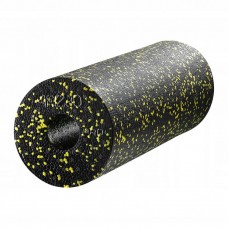 Массажный ролик 4FIZJO EPP PRO+ 45 x 14.5 см (валик, роллер) гладкий Black/Yellow (P-5907739310583)