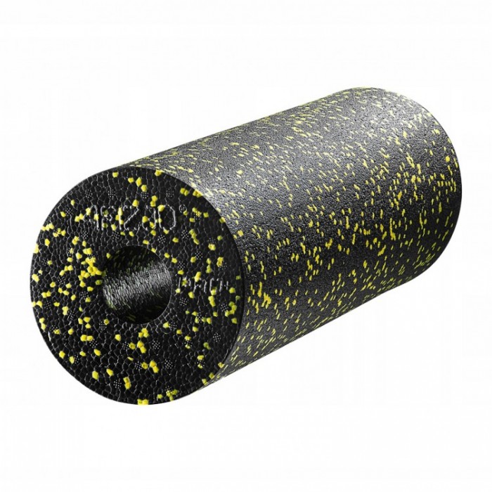 Массажный ролик 4FIZJO EPP PRO+ 45 x 14.5 см (валик, роллер) гладкий Black/Yellow (P-5907739310583)