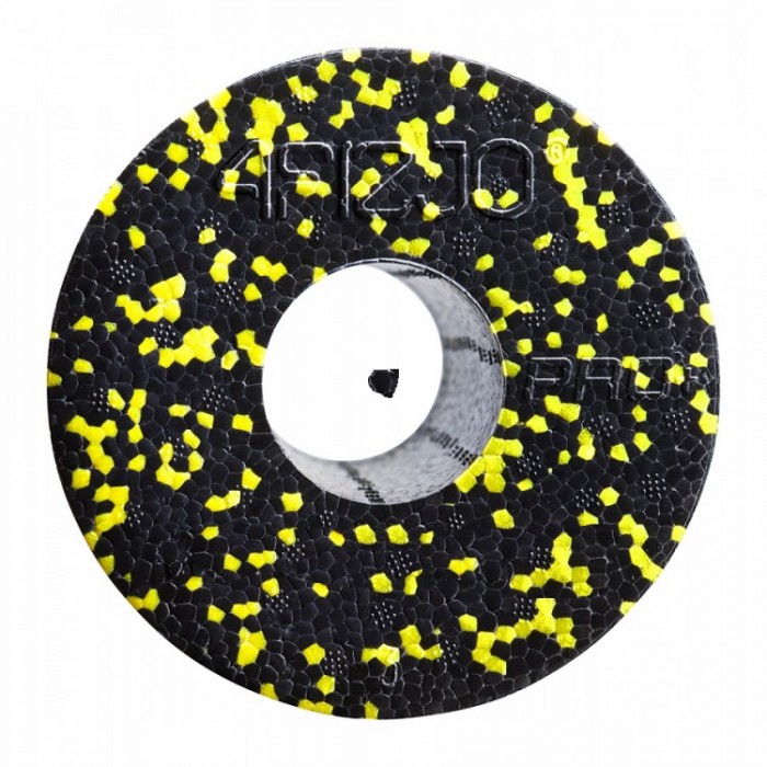 Массажный ролик 4FIZJO EPP PRO+ 45 x 14.5 см (валик, роллер) гладкий Black/Yellow (P-5907739310583)