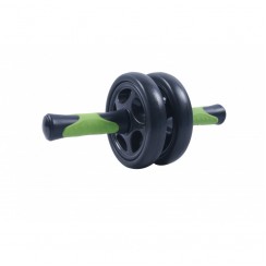 Ролик для преса / Гімнастичне колесо подвійний SportVida SV-HK0020