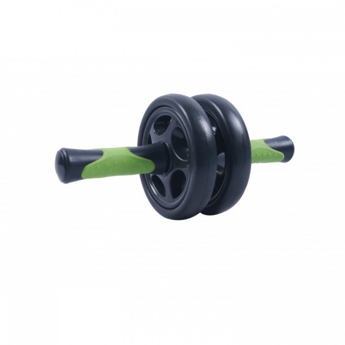 Ролик для пресса / Гимнастическое колесо двойной SportVida SV-HK0020