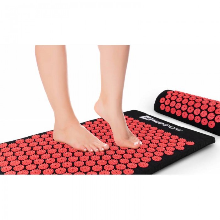 Масажний килимок Аплікатор Кузнєцова Hop-Sport HS-C072AM 70 х 41 см червоний