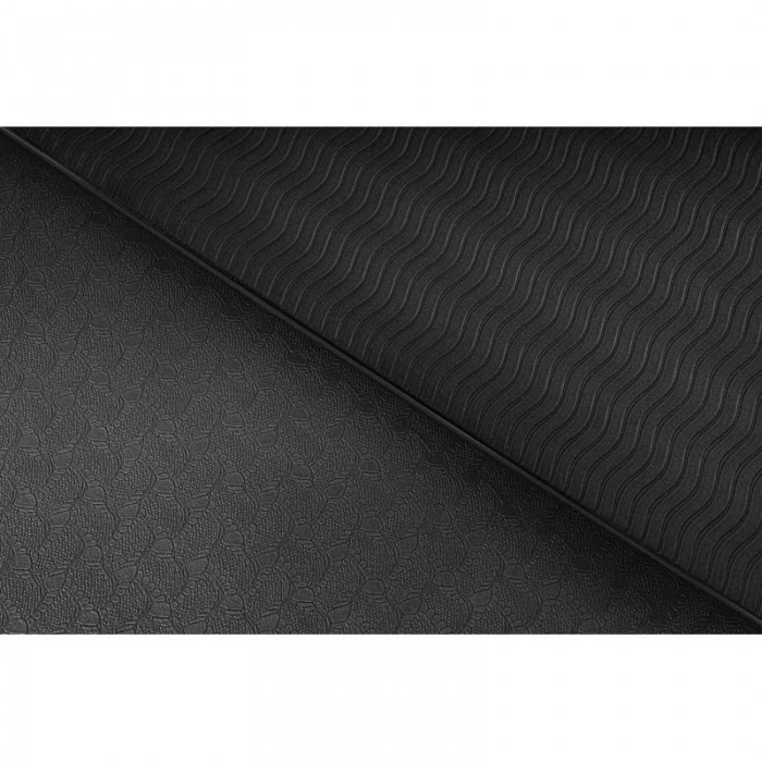 Коврик для йоги TPE 0,6 см HS-T006GM черный