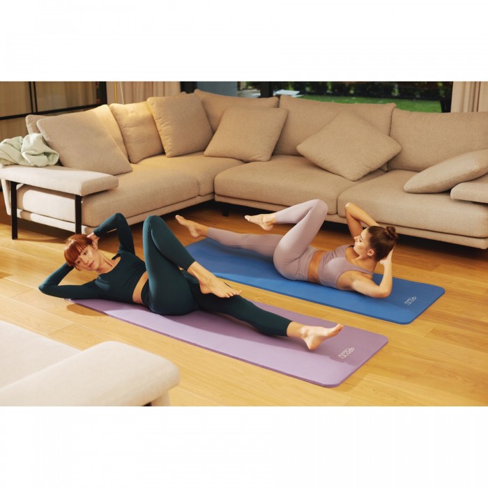 Коврик (мат) спортивный 4FIZJO NBR 180 x 60 x 1.5 см для йоги и фитнеса Blue (P-5907222931035)