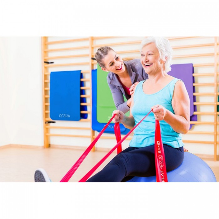 Стрічка-еспандер для спорту та реабілітації 4FIZJO Flat Band 30 м 1-2 кг Yellow (P-5907739311160)