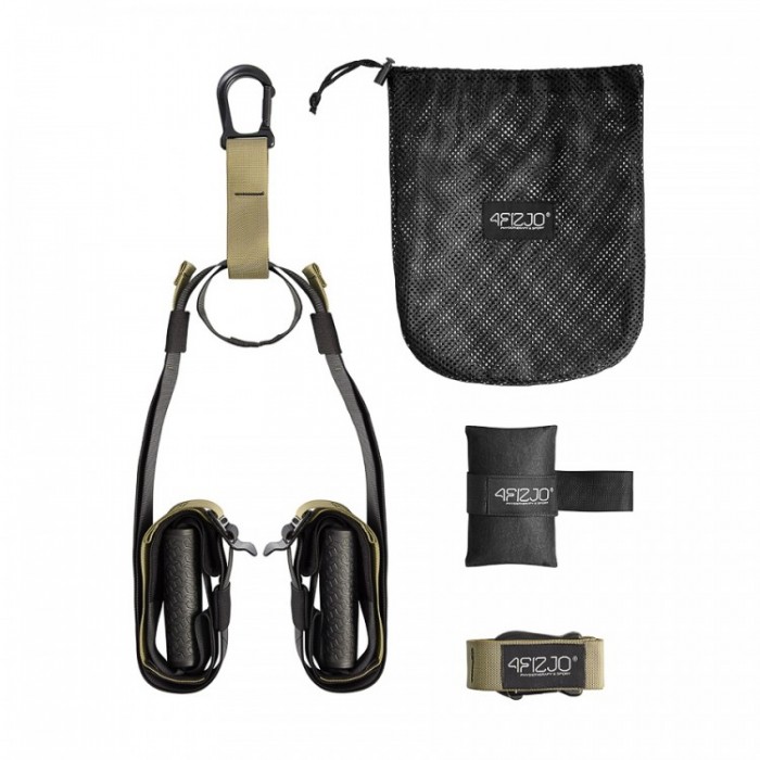 Петли для функционального тренинга 4FIZJO TRX Black/Khaki (P-5907739311023)