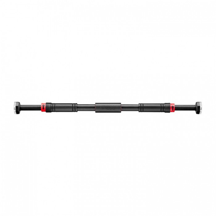 Турник в дверной проем раздвижной 4FIZJO 66-100 см Black/Red (P-5907739310385)