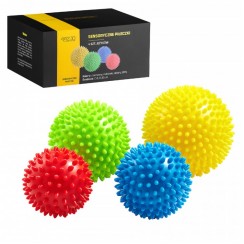 Массажные мячи с шипами 4FIZJO Spike Balls 4 шт (P-5907739310514)