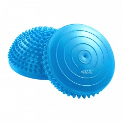Півсфера масажна балансувальна 4FIZJO Balance Pad 16 см 2 шт масажер для ніг, стоп Blue (P-5907739310491)