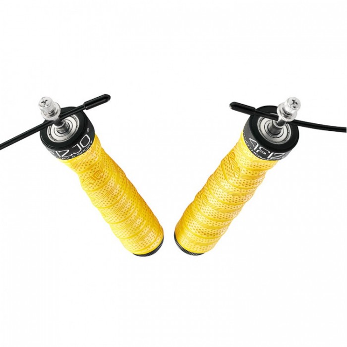 Скакалка скоростная для кроссфита 4FIZJO Speed Rope PRO+ Yellow (P-5907739311030)