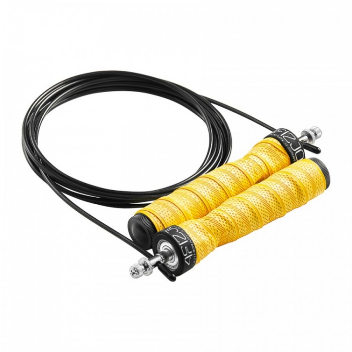 Скакалка скоростная для кроссфита 4FIZJO Speed Rope PRO+ Yellow (P-5907739311030)