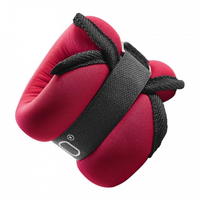 Утяжелители-манжеты для ног и рук 4FIZJO 2 x 1 кг Black/Red (P-5907739311085)
