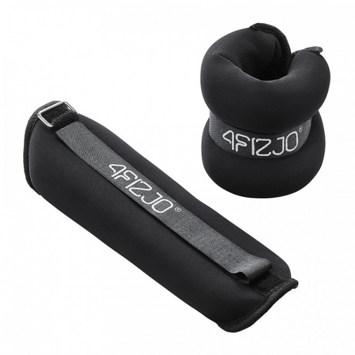 Утяжелители-манжеты для ног и рук 4FIZJO 2 x 2 кг Black (P-5907739311108)