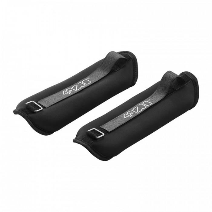Утяжелители-манжеты для ног и рук 4FIZJO 2 x 2 кг Black (P-5907739311108)