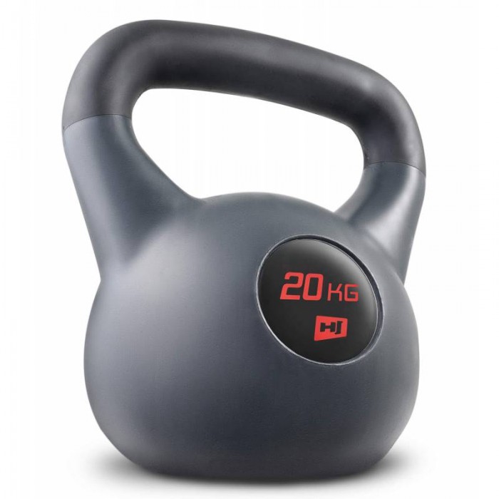 Гиря вінілова 20 кг Hop-Sport HS-P020KB