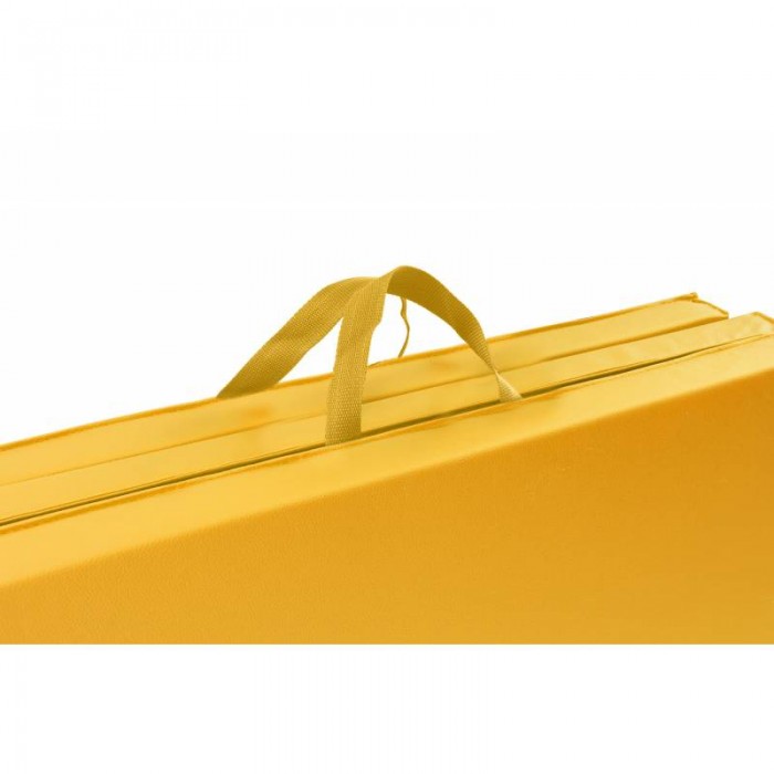 Мат гімнастичний розкладний Hop-Sport HS-064FM 4 см жовтий