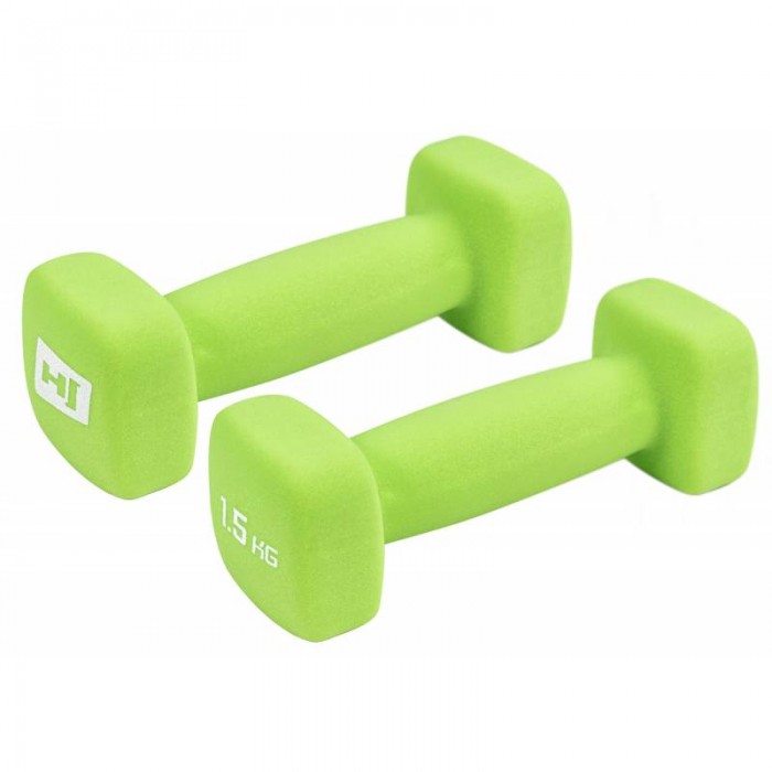 Гантелі для фітнесу неопренові квадратні Hop-Sport HS-V015DS 2х1,5 кг