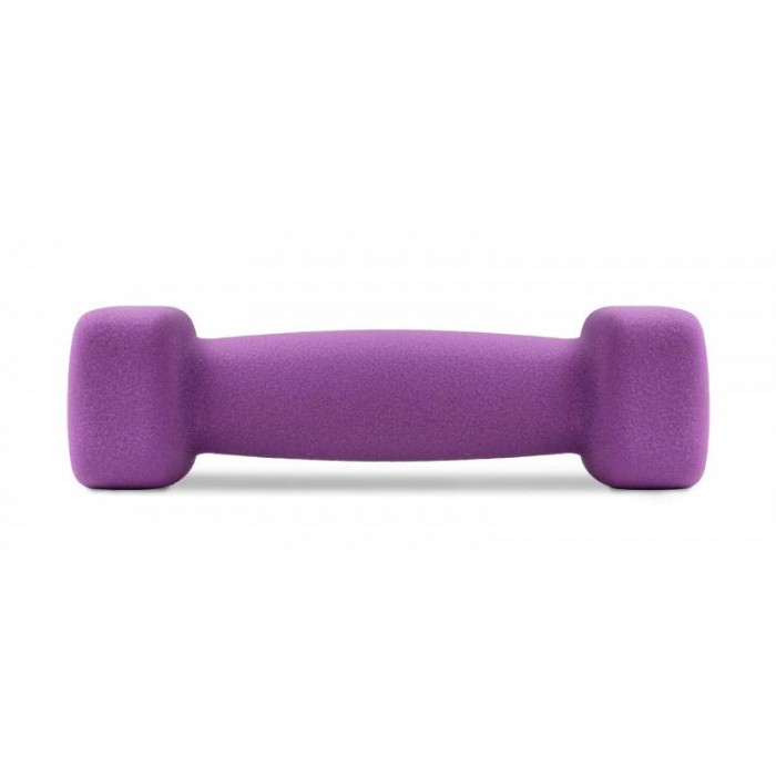 Гантели для фитнеса неопреновые квадратные  2 х 1 кг Hop-Sport HS-V010DS