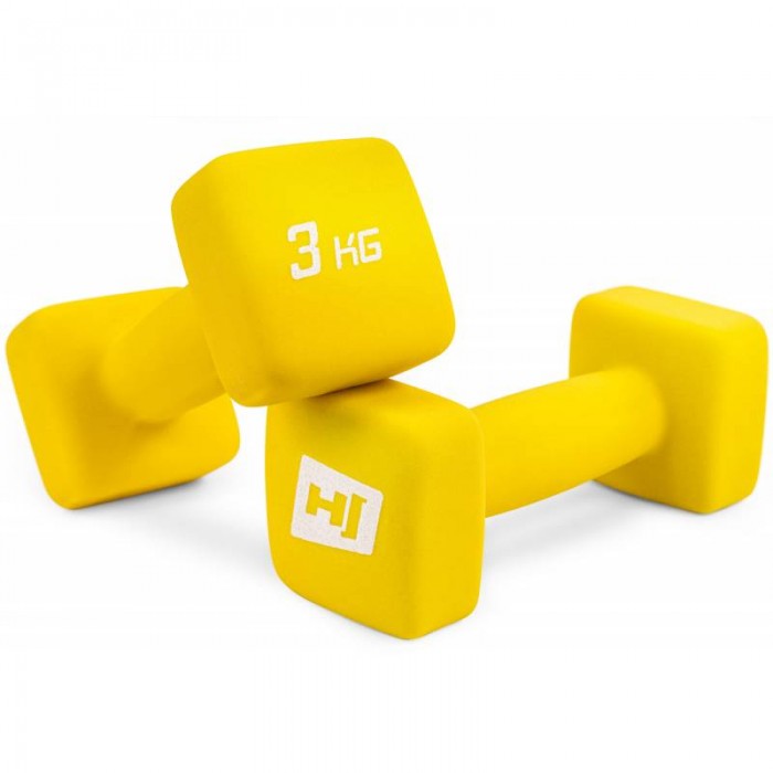 Гантелі для фітнесу 3 кг 2шт для жінок та дітей неопренові Hop-Sport HS-V030DS