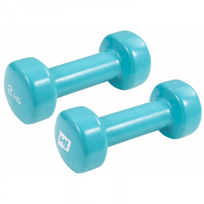 Гантелі для фітнесу круглі вінілові 2х2 кг Hop-Sport HS-V020DC