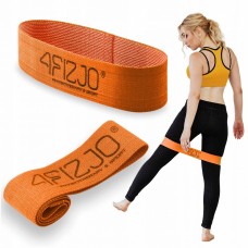Резинка для фітнесу та спорту тканинна 4FIZJO Flex Band 1-5 кг Orange (P-5907739310927)