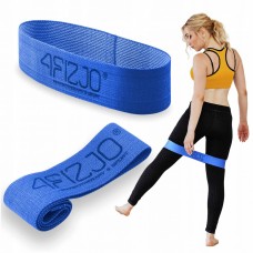 Резинка для фітнесу та спорту тканинна 4FIZJO Flex Band 11-15 кг Blue (P-5907739310934)