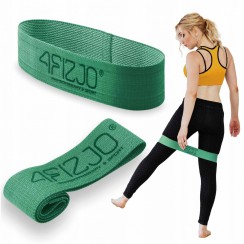 Резинка для фітнесу та спорту тканинна 4FIZJO Flex Band 6-10 кг Green (P-5907739310941)