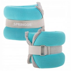 Утяжелители-манжеты Springos 2 x 1 кг FA0071