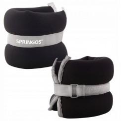 Утяжелители-манжеты Springos 2 x 2 кг FA0073