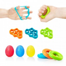 Набір еспандерів для пальців та зап'ястя 4FIZJO 9 шт Mix (P-5907739311153)