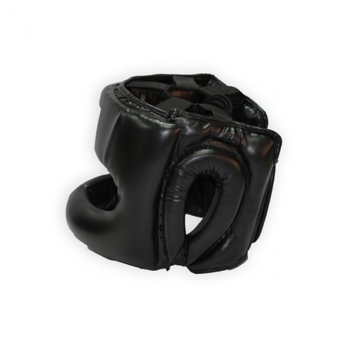 Шолом для боксу THOR NOSE PROTECTION 707 XL / Шкіра / чорний