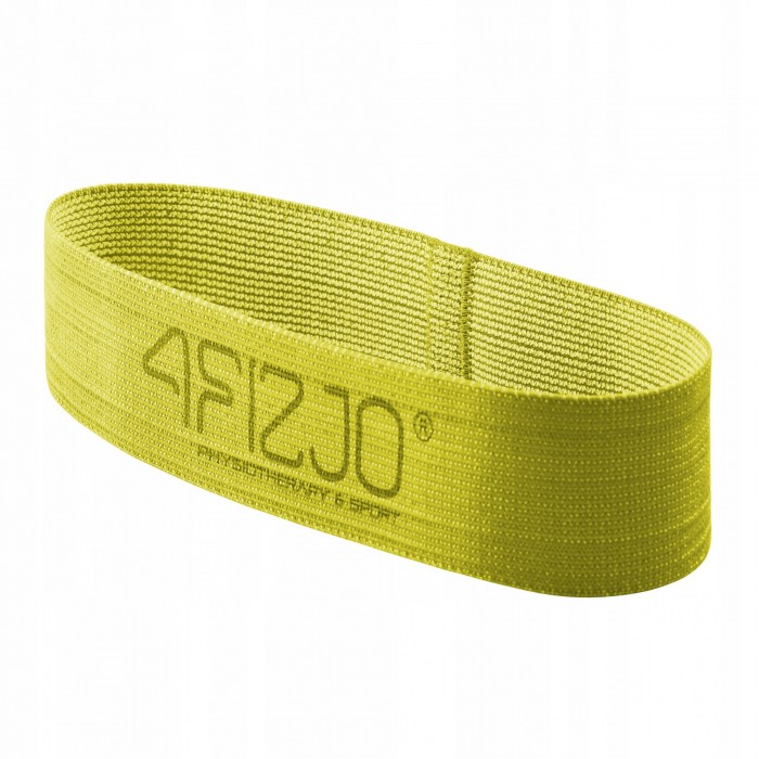Резинка для фитнеса и спорта тканевая 4FIZJO Flex Band 23-29 кг Yellow (P-5907739311702)