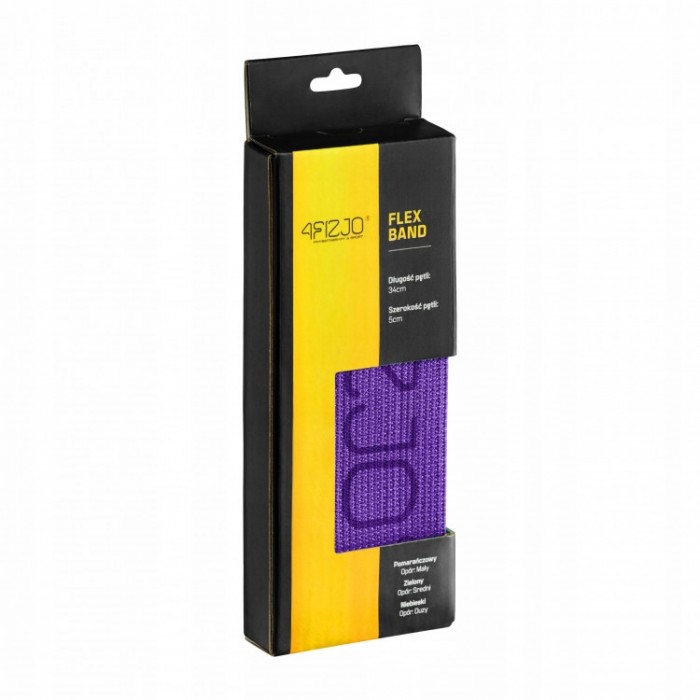 Набір тканинних резинок для фітнесу 4FIZJO Flex Band 5 шт 1-29 кг Mix (P-5907739311689)