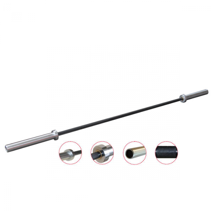 Гриф для кроссфіта SPART / 8-мі.ігольчатий підшипник / 220см / на 680кг